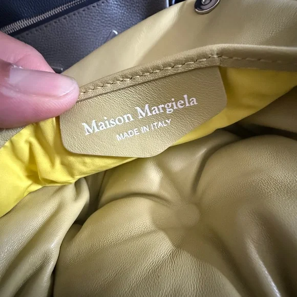 Maison Martin Margiela Yellow Mini Bag Flap Closure - Picture 9 of 14